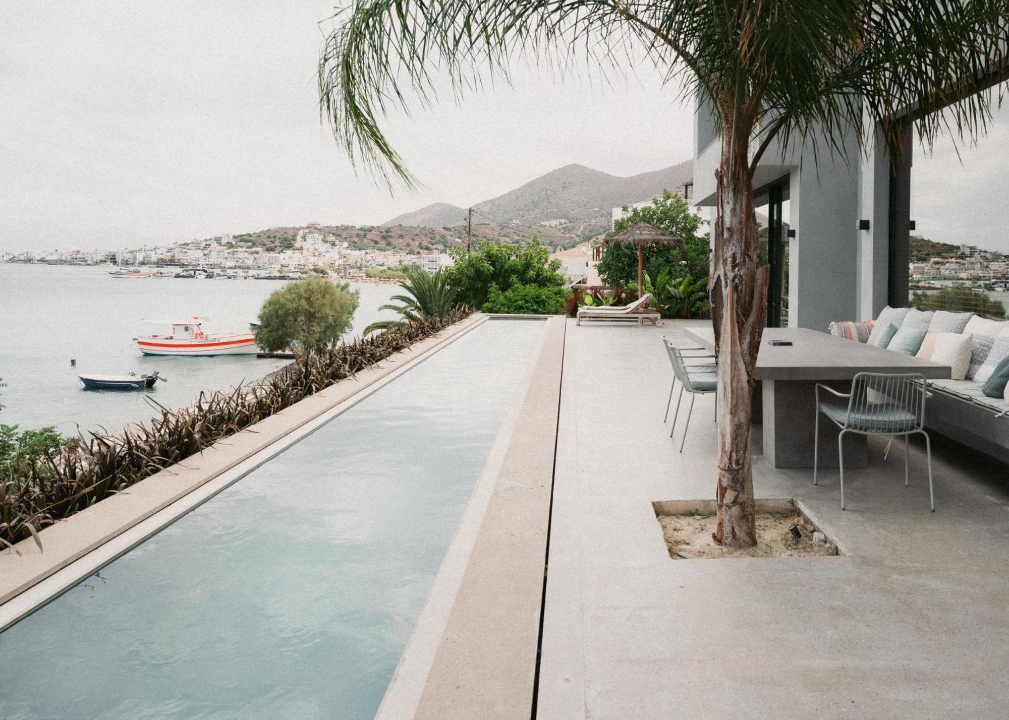 Elounda Gulf Sunrise Villa Extérieur photo