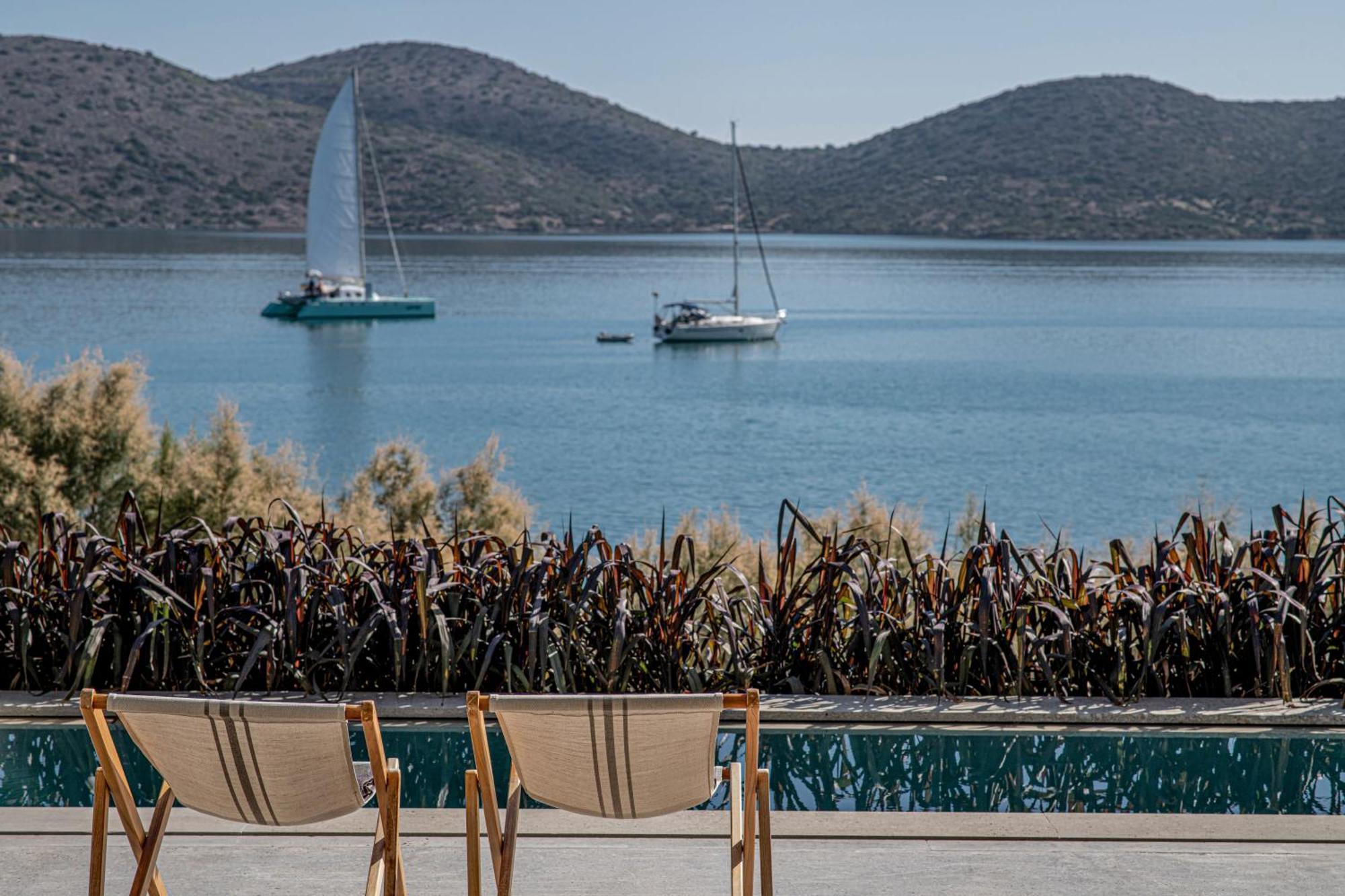 Elounda Gulf Sunrise Villa Extérieur photo