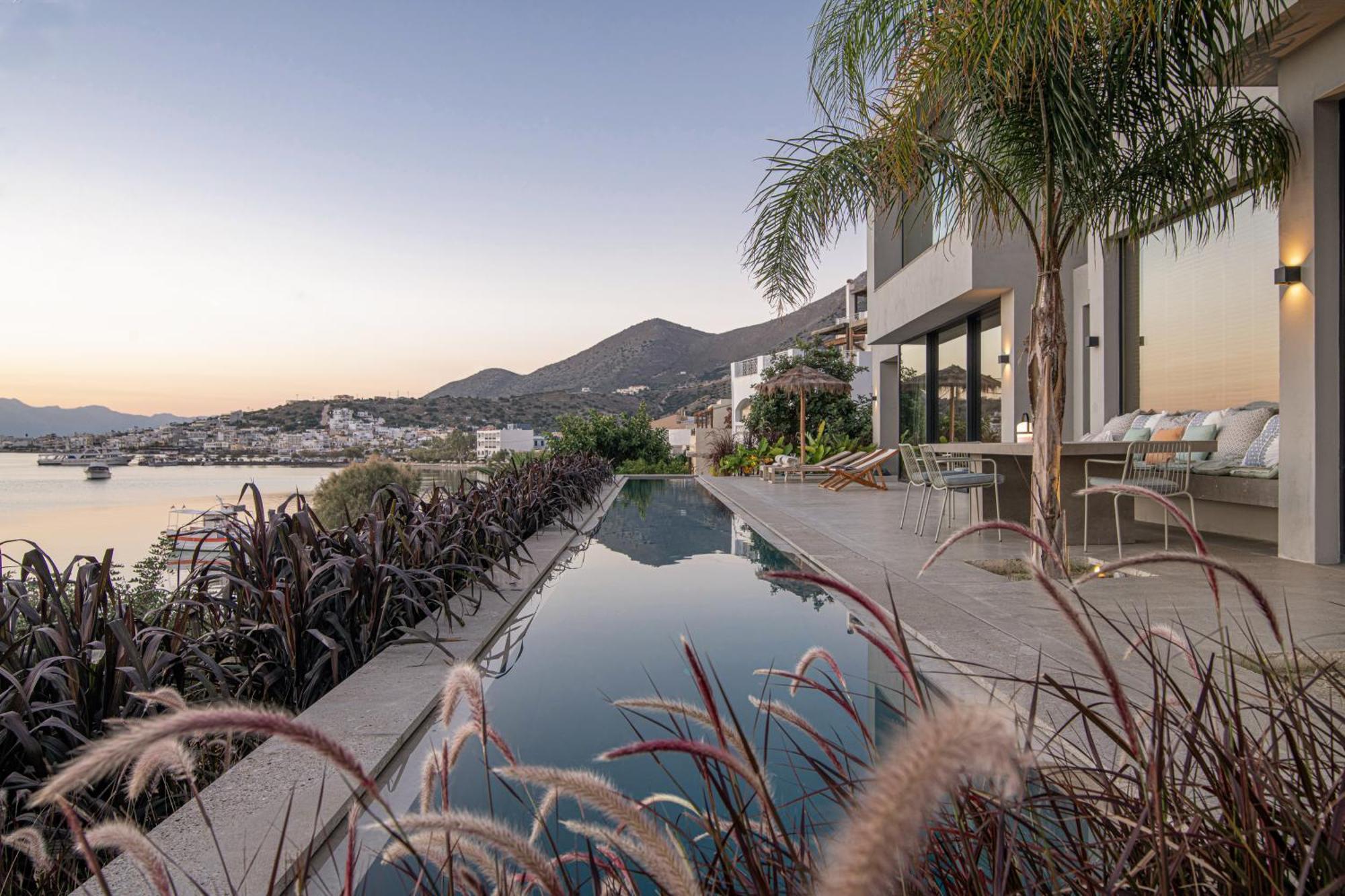 Elounda Gulf Sunrise Villa Extérieur photo