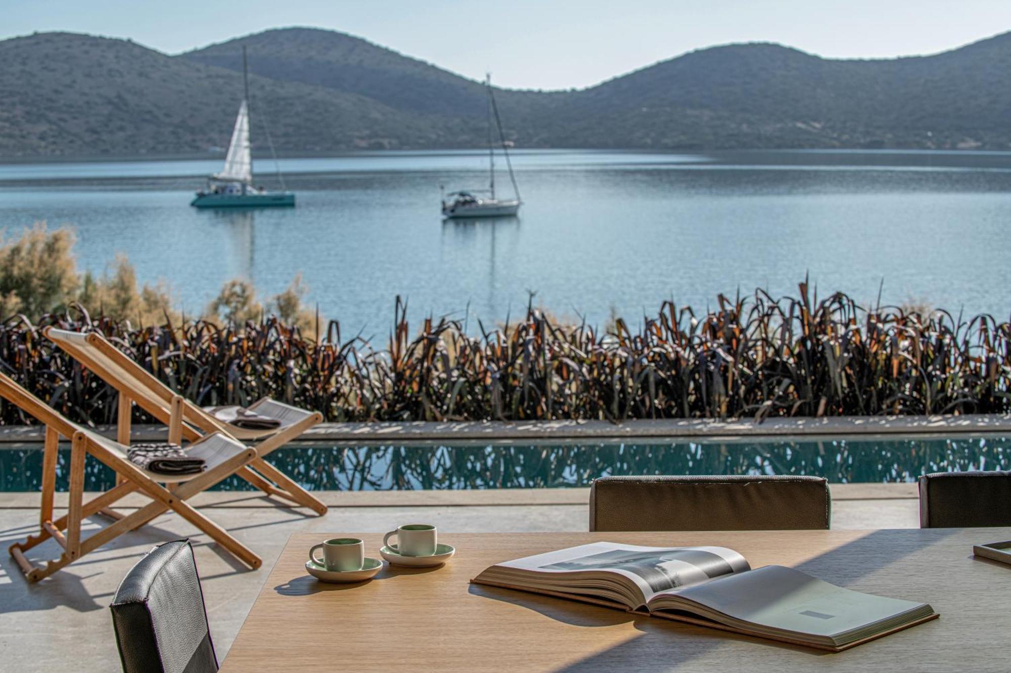 Elounda Gulf Sunrise Villa Extérieur photo